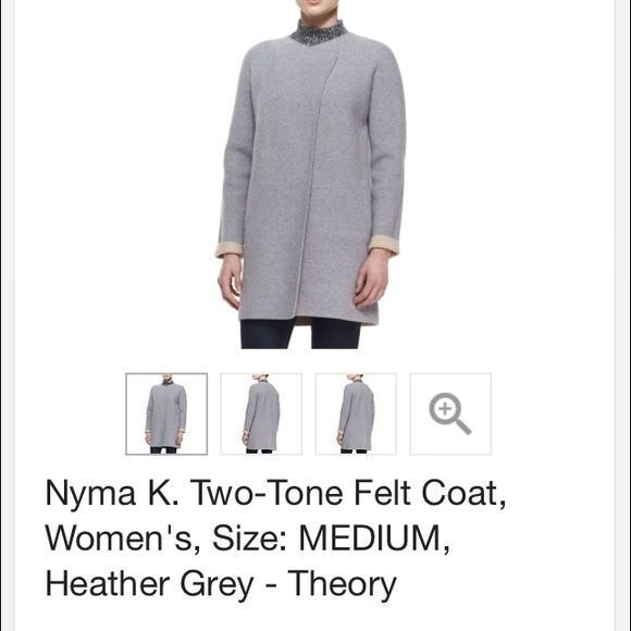 Authentic Theory wool coat . - Picture 1 of 3